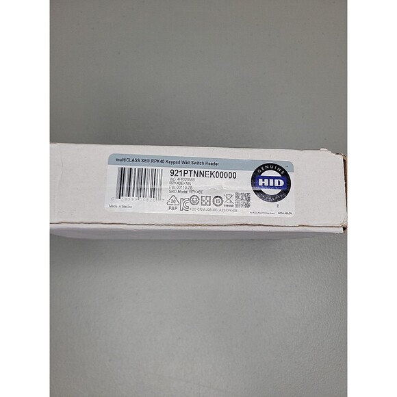 HID 921PTNNEK00000 multiCLASS SE RPK40 Smart Card Reader Wall Switch with Keypad - Picture 2 of 6
